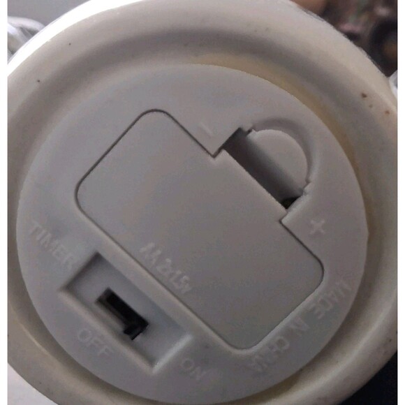 Valerie Parr Hill Blue & White 2 Timed Illumination 3.5" Damask Porcelain Eggs - Picture 7 of 7